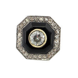 Bague Entourage en or blanc, or jaune et diamatns