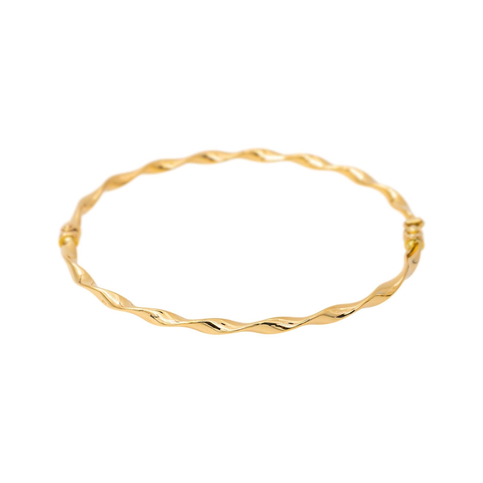 Bracelet Jonc Or jaune