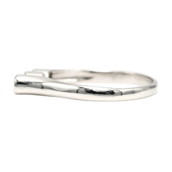 Bague Trilogie en or blanc et diamants