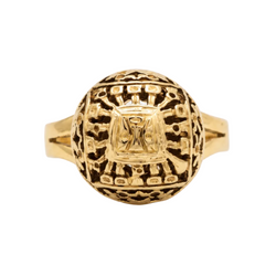 Bague Dôme ARTE ORFÉVRE en or jaune