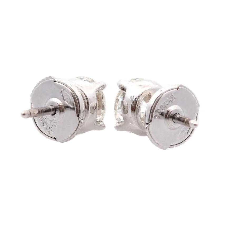 Puces d'oreilles diamants de 1cts H/SI2