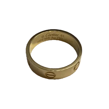 Bague Jonc CARTIER "Love" en or jaune