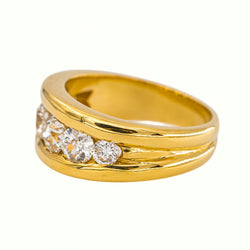 Bague Or jaune Diamant