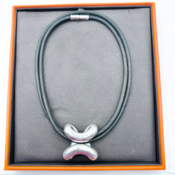 Collier Pendentif HERMÈS "Lima" en argent