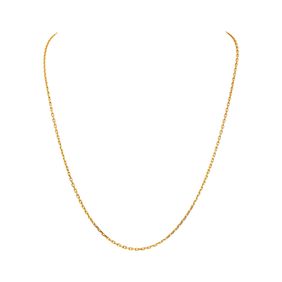 Collier  Maille forçat Or jaune