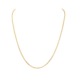 Collier  Maille forçat Or jaune
