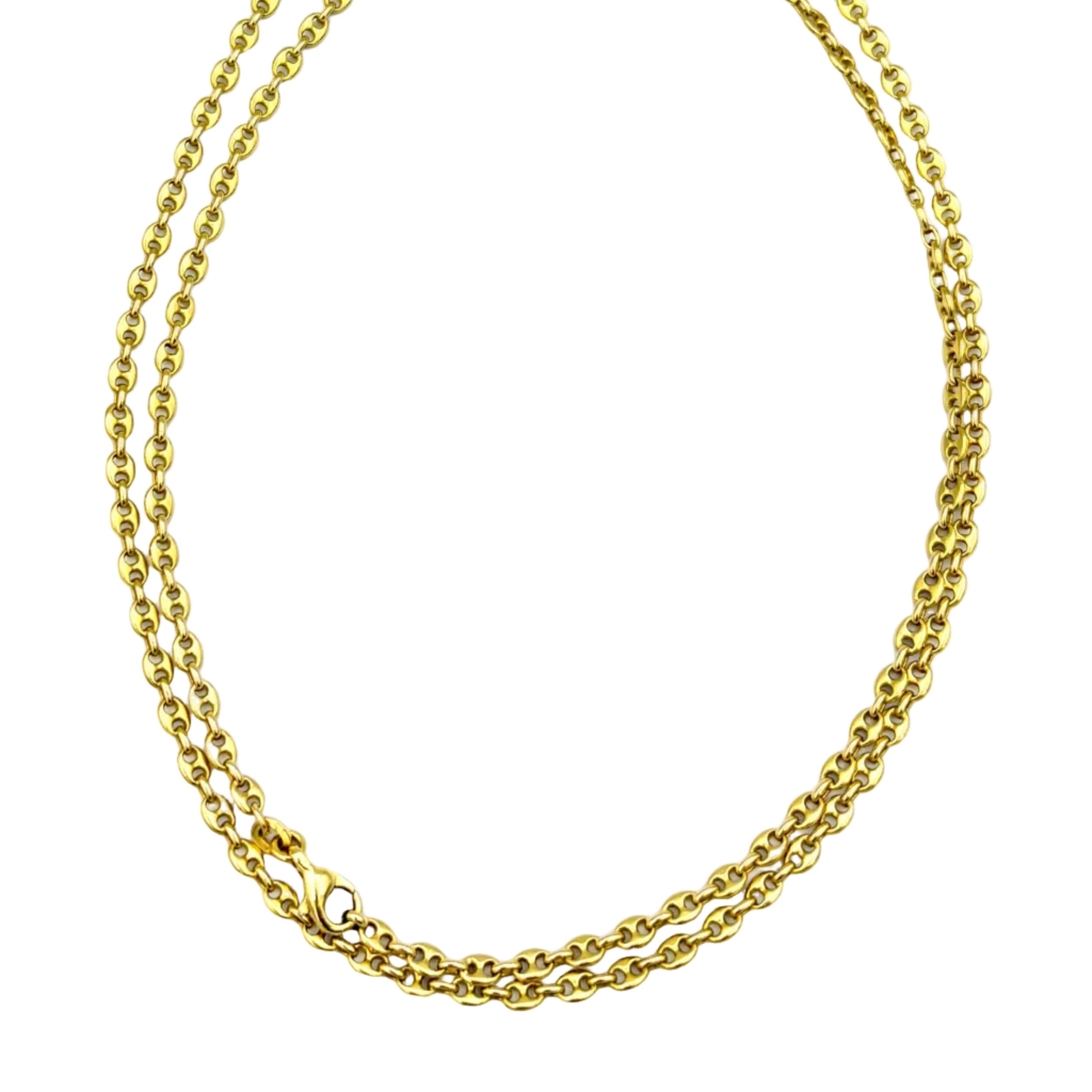 Collier Sautoir en or jaune