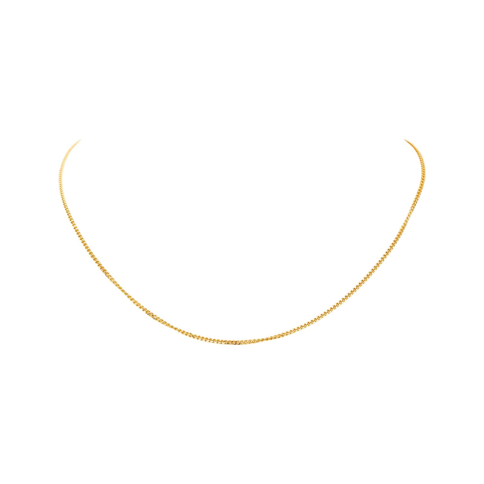 Collier Maille Gourmette Or jaune