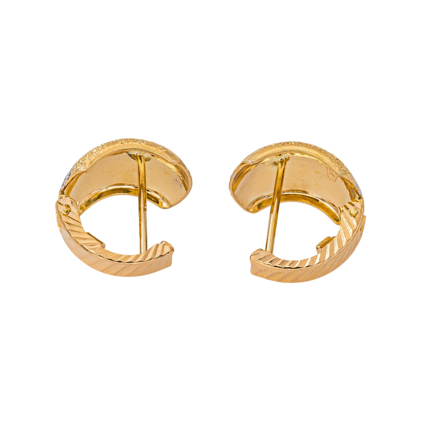 Boucles d'oreilles Or jaune