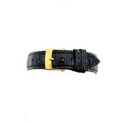 Montre VAN CLEEF & ARPELS "La Collection" en or jaune, acier et cuir