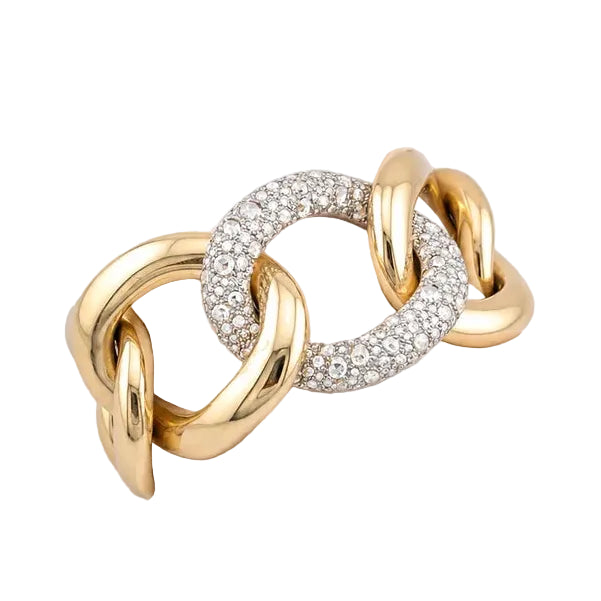 Bracelet POMELLATO "Tango" en or jaune et diamants