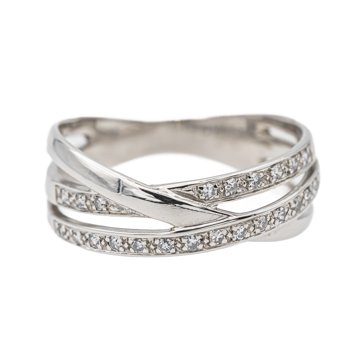 Bague Or blanc  Diamant