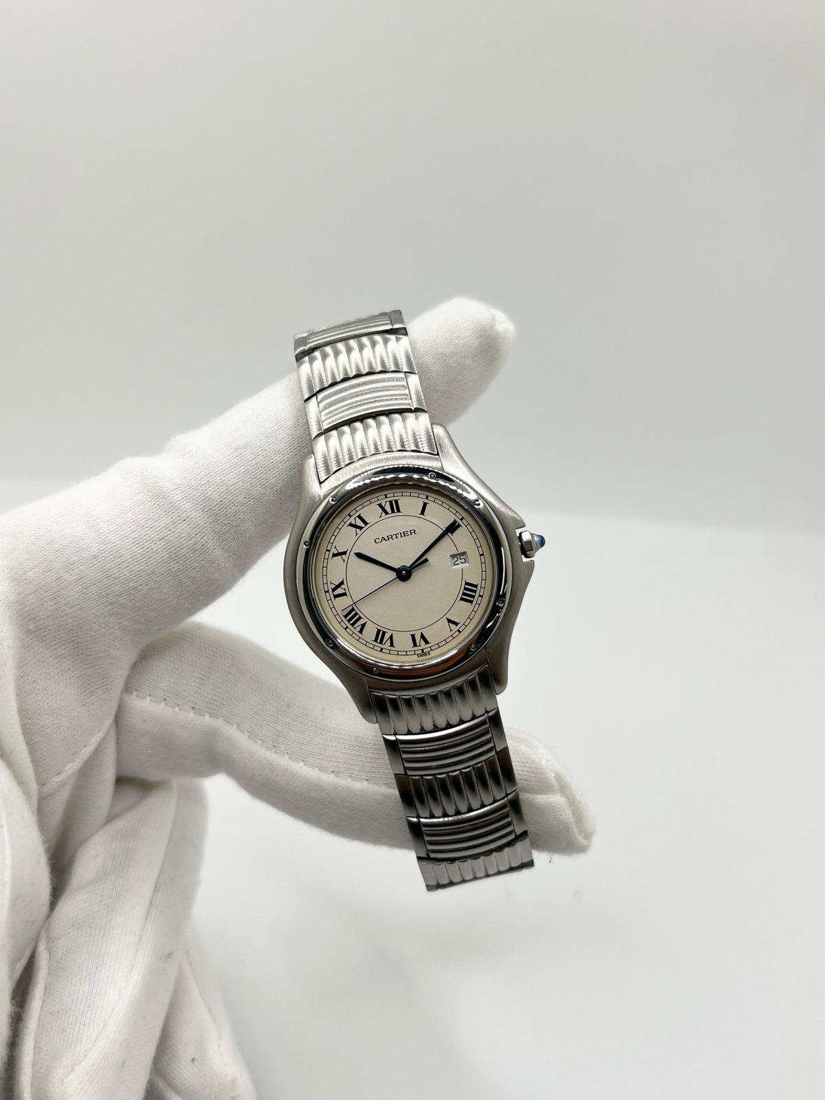 Montre CARTIER Cougar GM en acier