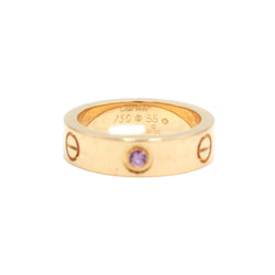 Bague Alliance CARTIER "Love" en or rose et saphir