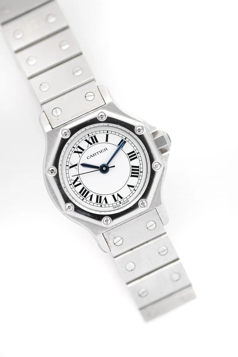 Montre CARTIER Santos Octogonale en acier