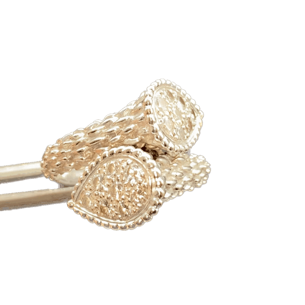 Bague Toi & Moi BOUCHERON "Serpent Bohème" en or blanc et diamants