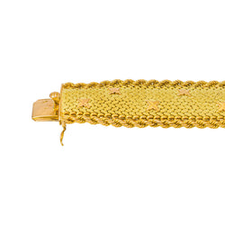 Bracelet Manchette Or jaune