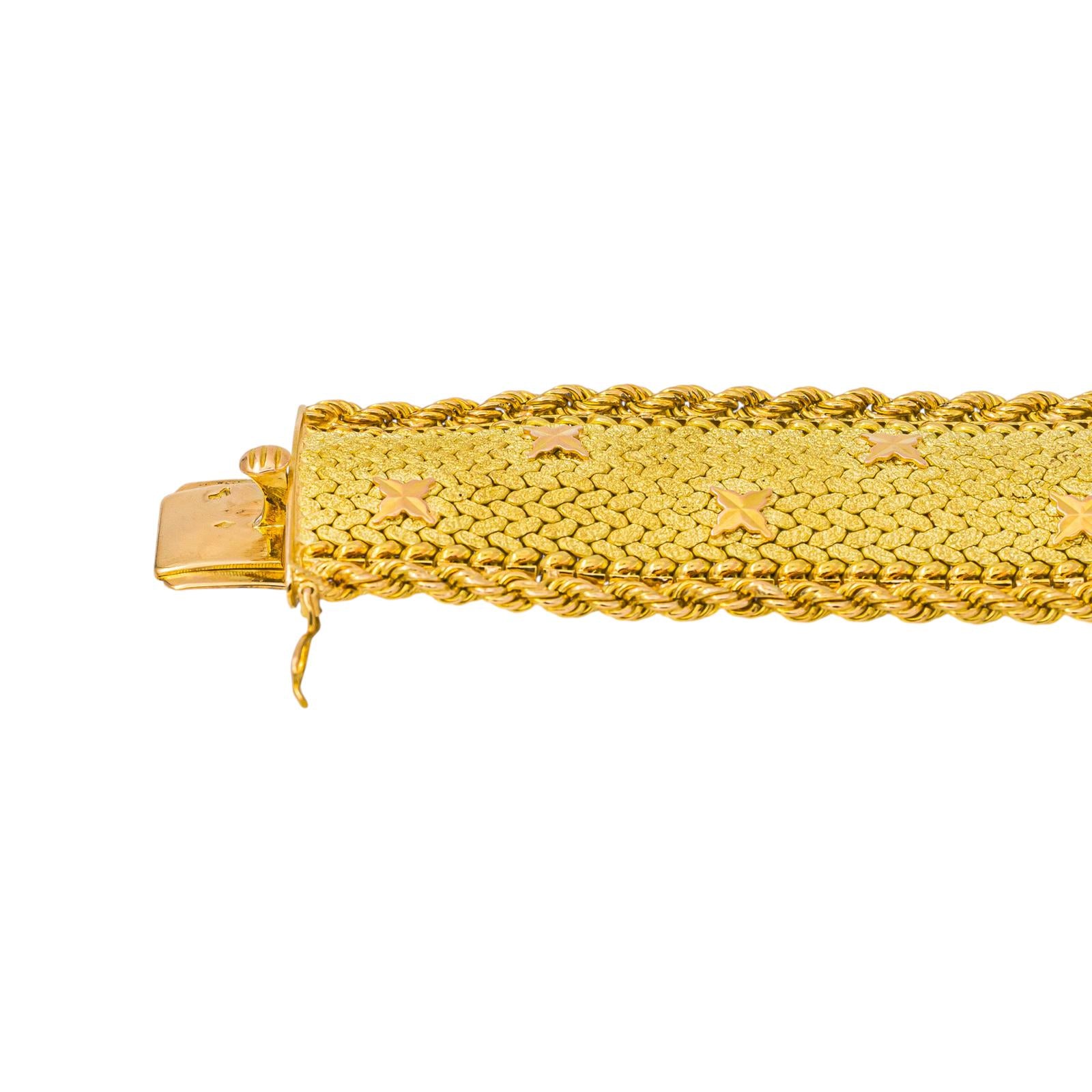 Bracelet Manchette Or jaune