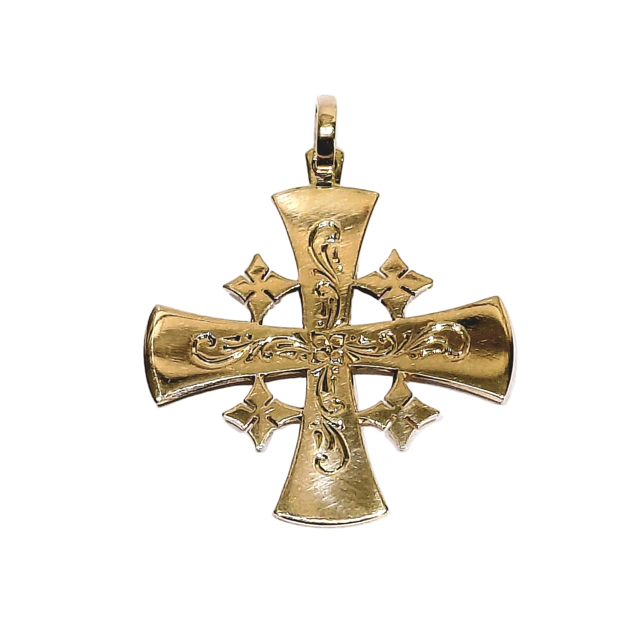 Pendentif en or rose