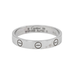 Cartier  Bague  Love  Or blanc
