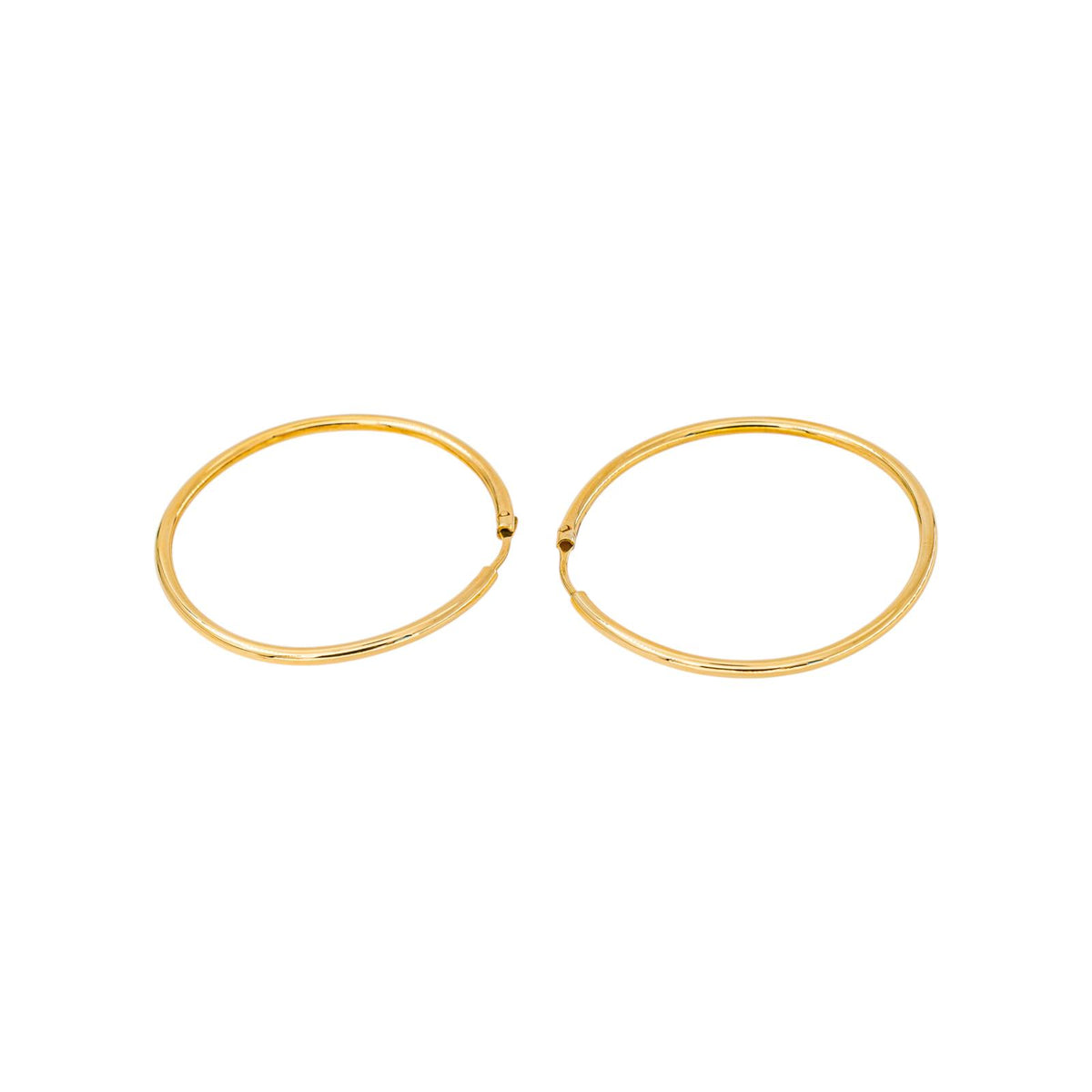 Boucles d'oreilles Créoles Or jaune