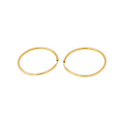 Boucles d'oreilles Créoles Or jaune