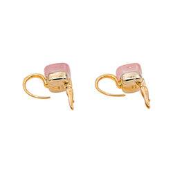 Pomellato Boucles d'oreilles  Nudo Or rose Quartz rose