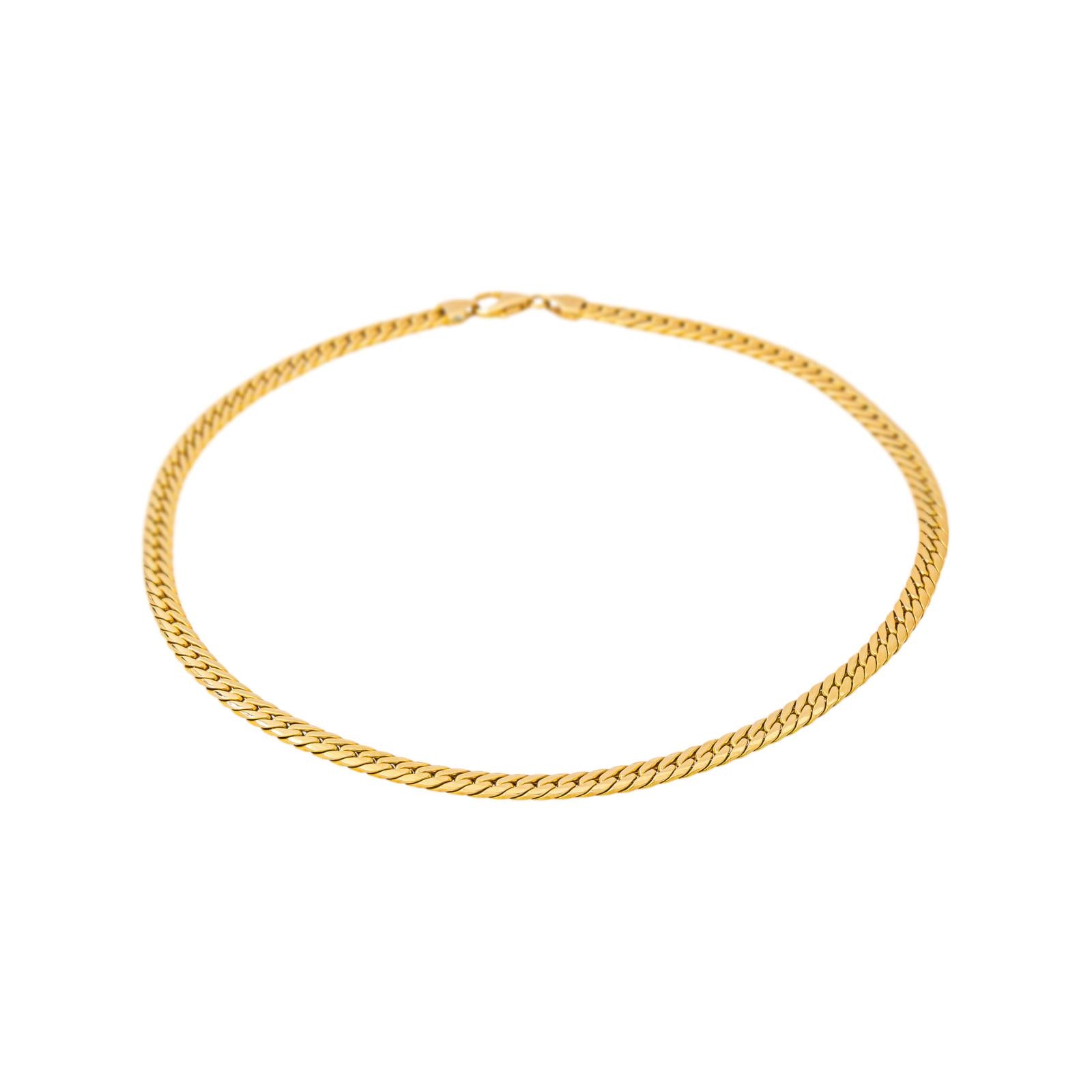Collier Maille gourmette Or jaune