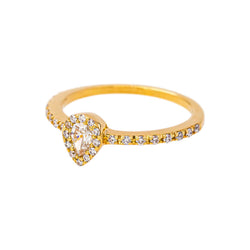 Bague Or jaune Diamant