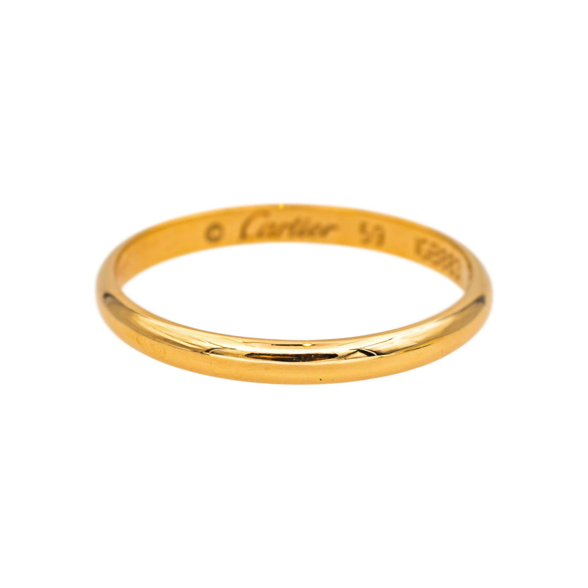 Cartier Bague Alliance 1895 Or jaune
