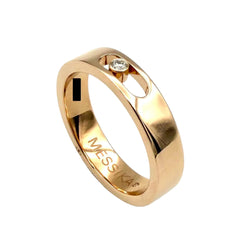 Bague Alliance MESSIKA "Alliance Move Joaillerie" PM en or rose et diamant