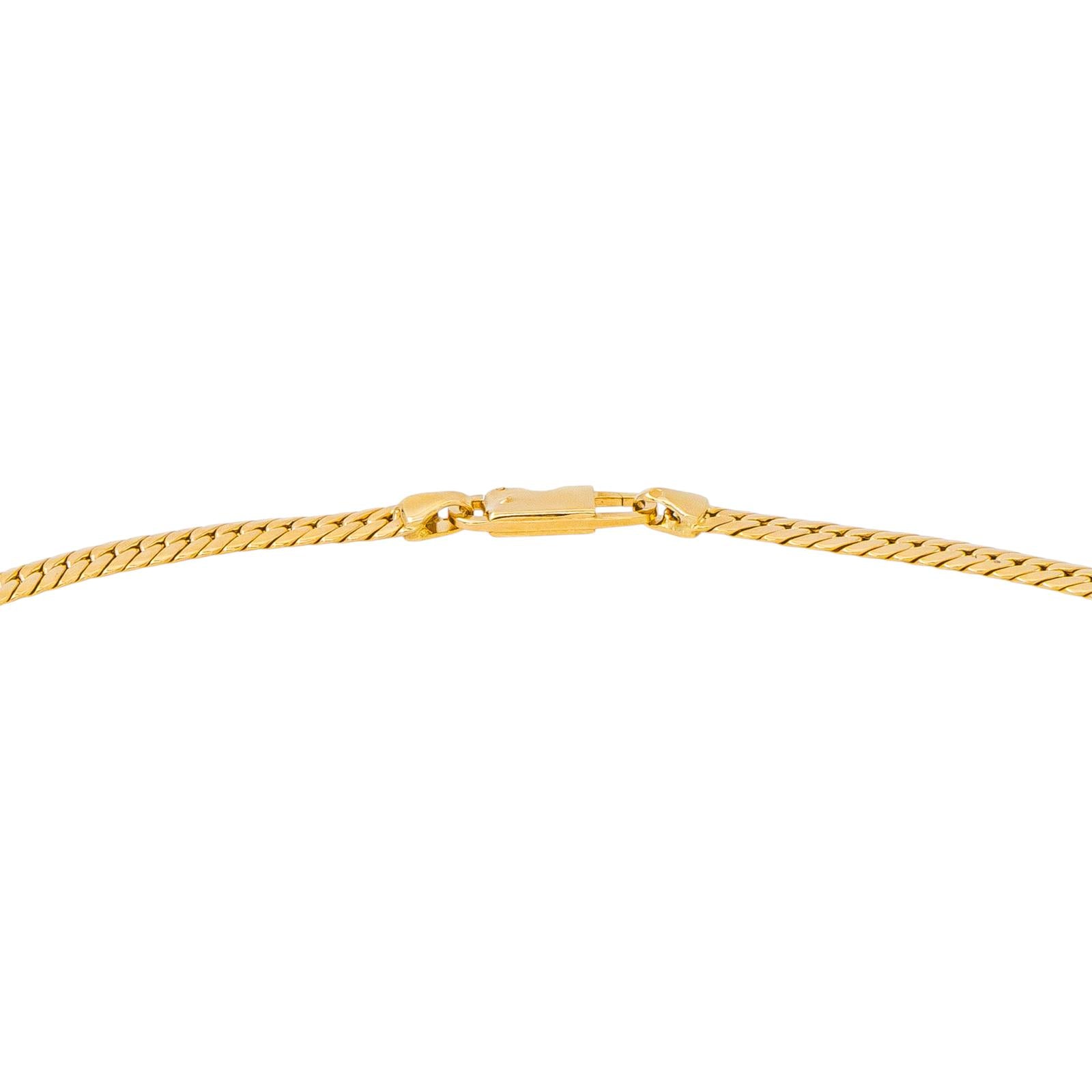 Collier Maille en or jaune