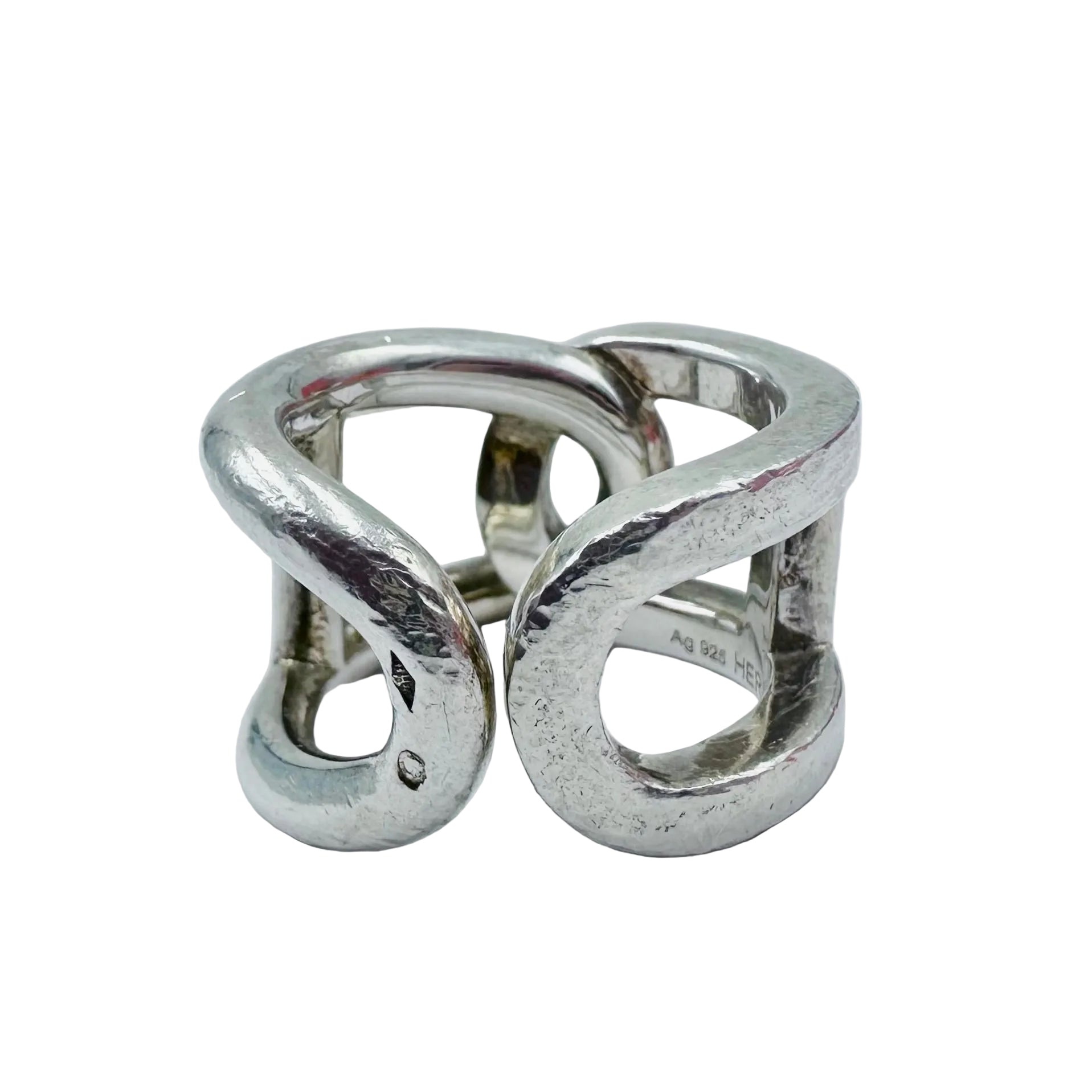 Bague HERMÈS Cythère en argent