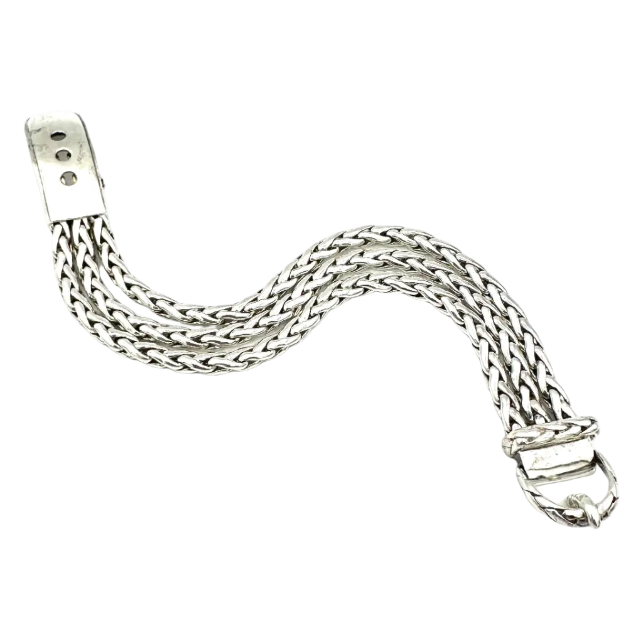 Bracelet Ceinture HERMÈS "Diane" en argent