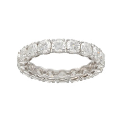 Bague Alliance en or blanc et diamants
