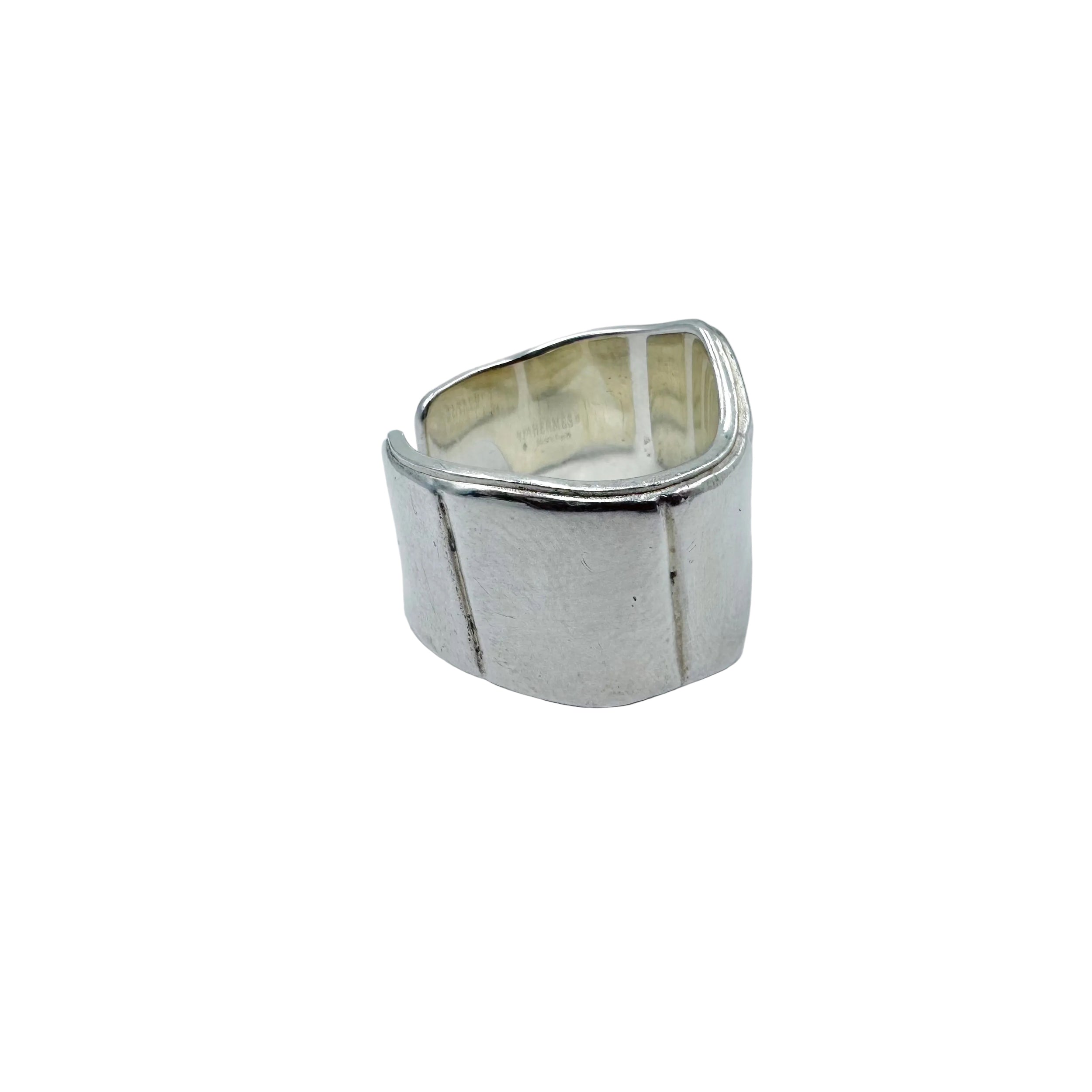 Bague HERMÈS "Niloticus Éclat" en argent