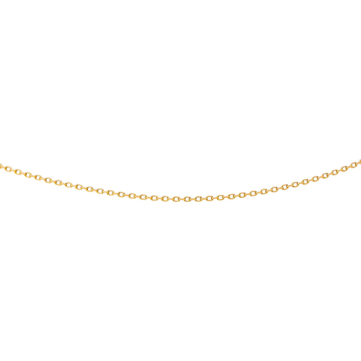 Collier Maille Forçat Or jaune