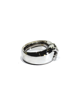 Bague CHAUMET en or blanc et diamants