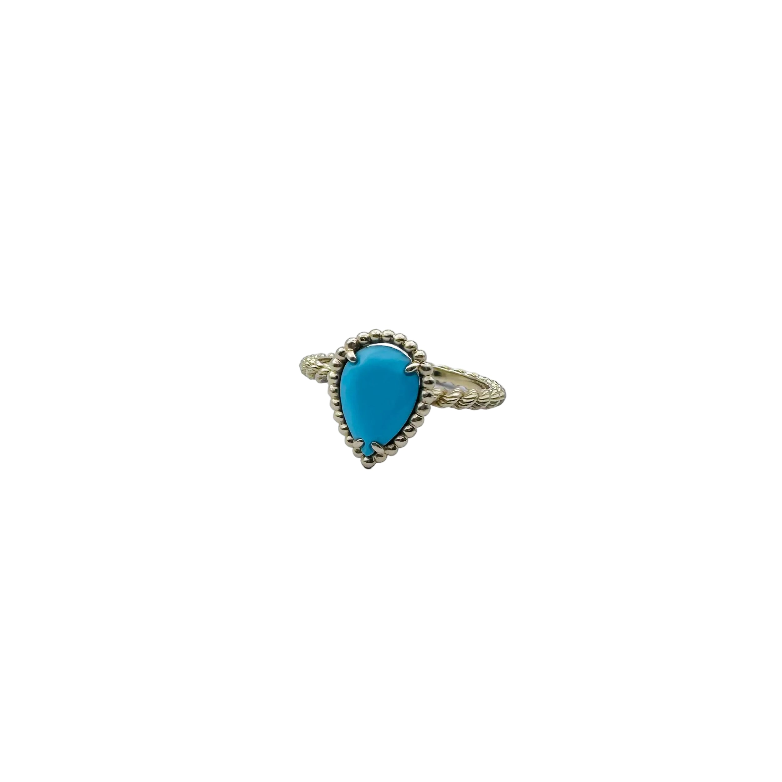 Bague BOUCHERON "Serpent Bohème" en or jaune et turquoise
