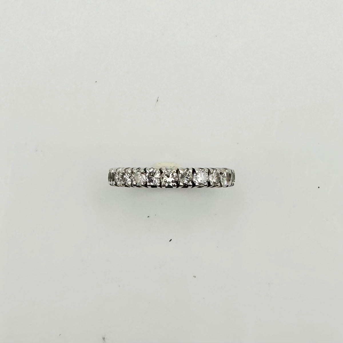 Bague Alliance en or blanc et diamants