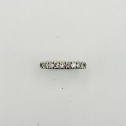 Bague Alliance en or blanc et diamants