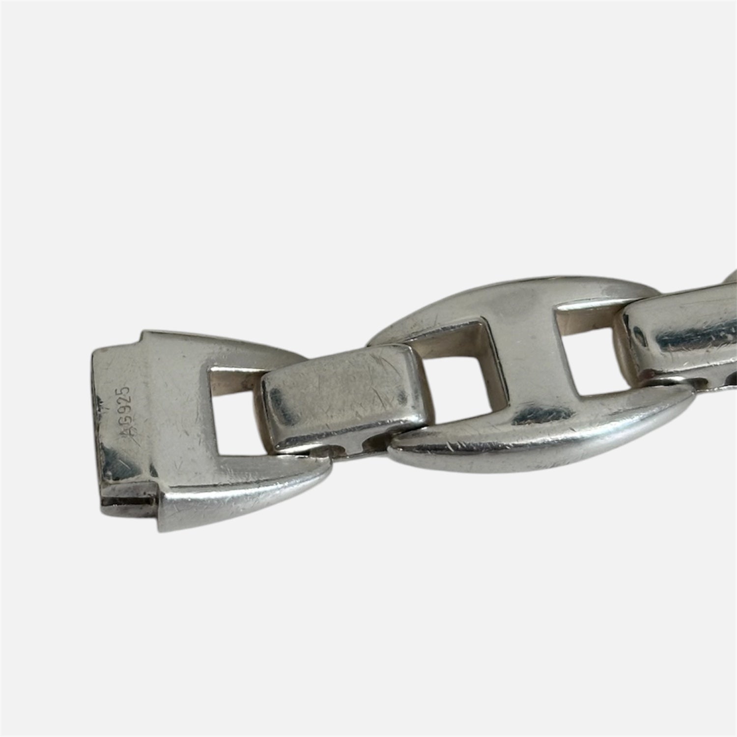 Bracelet Chaîne HERMÈS Cassiopée GM en argent