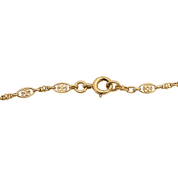 Collier Draperie en or jaune et diamants