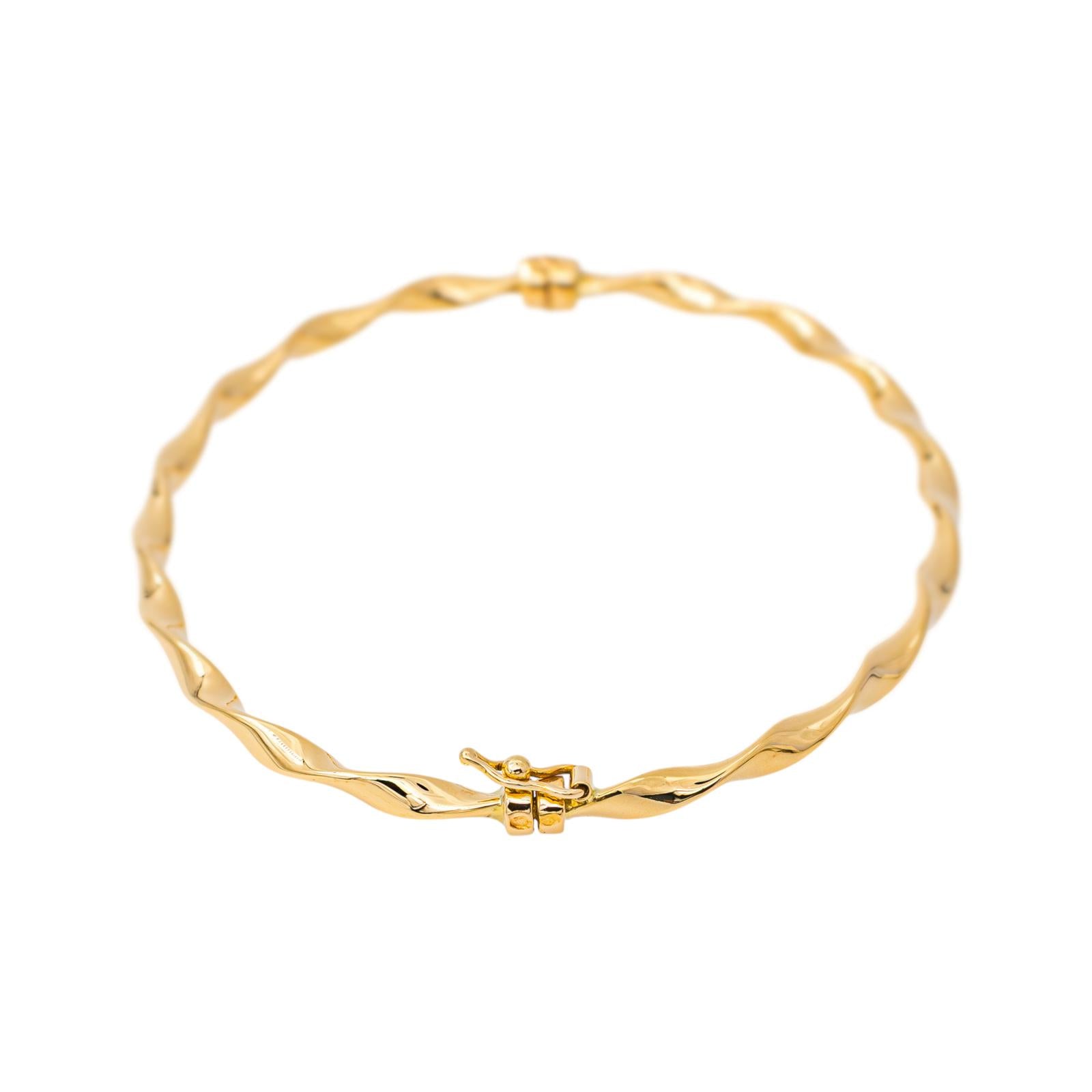 Bracelet Jonc Or jaune