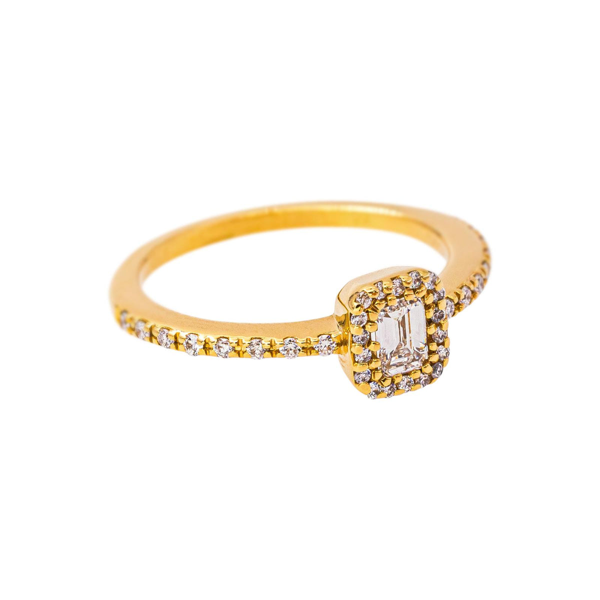 Bague Or jaune Diamant