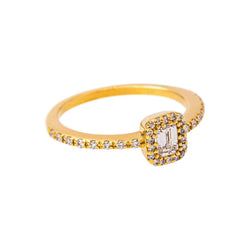Bague Or jaune Diamant