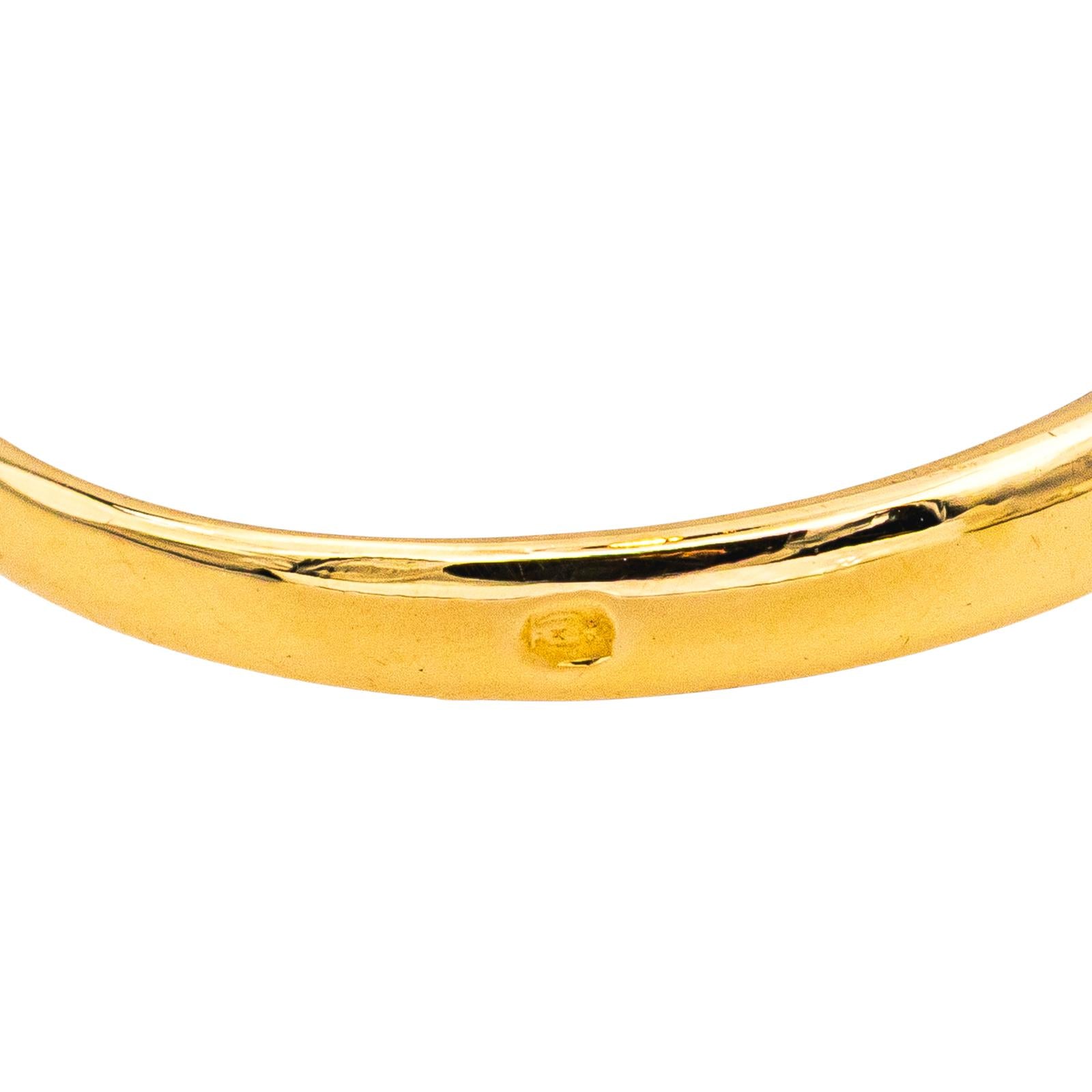 Bague Solitaire Or jaune Diamant