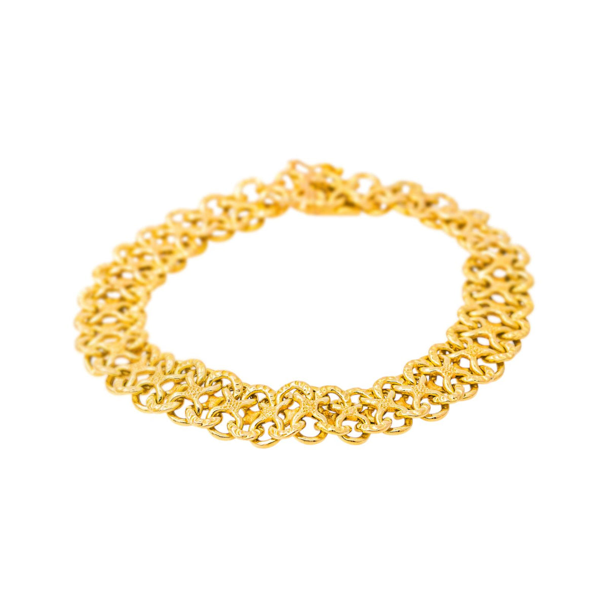 Bracelet Maille souple Or jaune