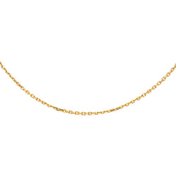 Collier Maille forçat Or jaune