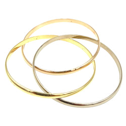 Bracelet CARTIER "Trinity" MM en or blanc, or jaune et or rose